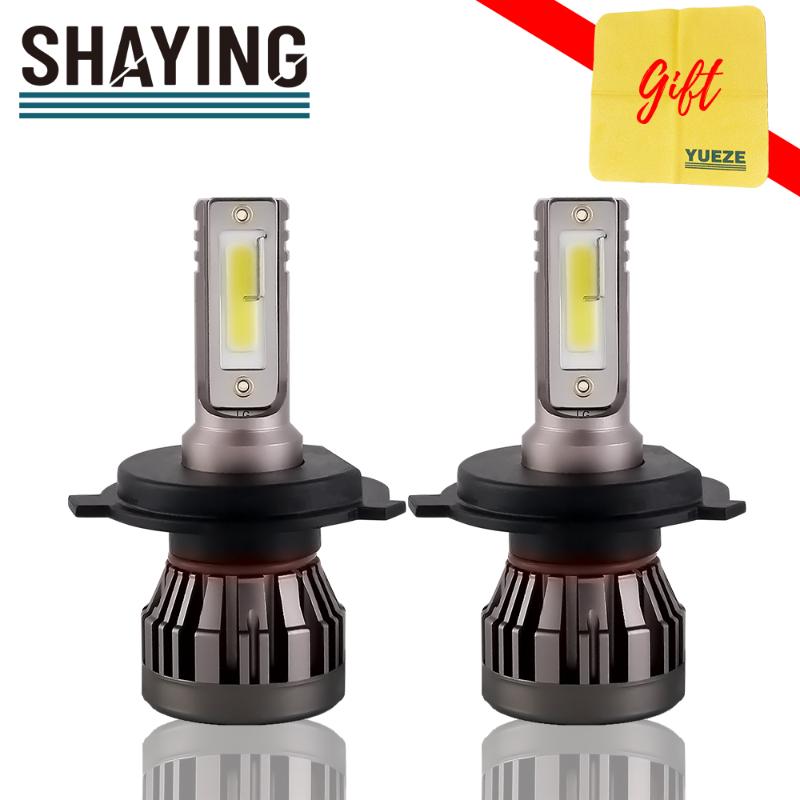 

Mini Series 2 Pcs Led H4 H7 Headlight Bulbs H1 H8/9/11 9005/3 9006/4 9012 5202 H4 H13 9007 9004 6500K Car Lamp12V
