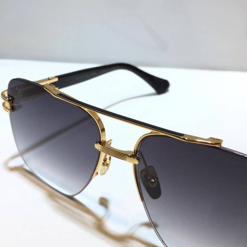 

New Men Classic EVO ONE Metal Vintage With Quality Style Fashion Sunglasses 400 UV Frameless Lens Square Case Top Xnjdi, White;black