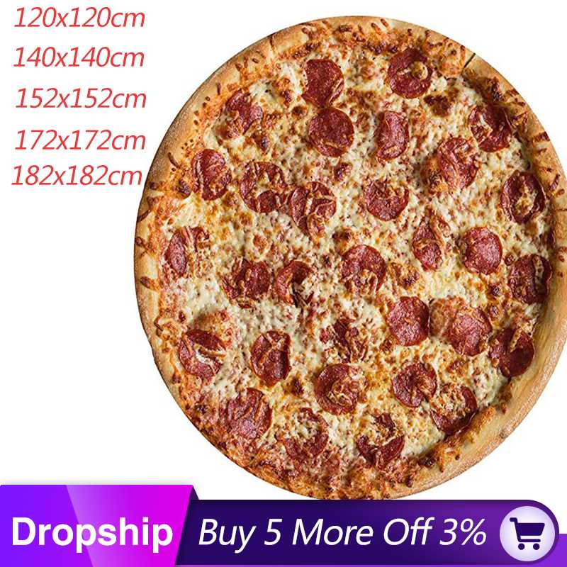 

Mexican Burrito Blankets 3D Flannel Blanket Pizza Cobija for Bed Air Condition Coperta Throw Mat Fleece Throw Bedspread xmas
