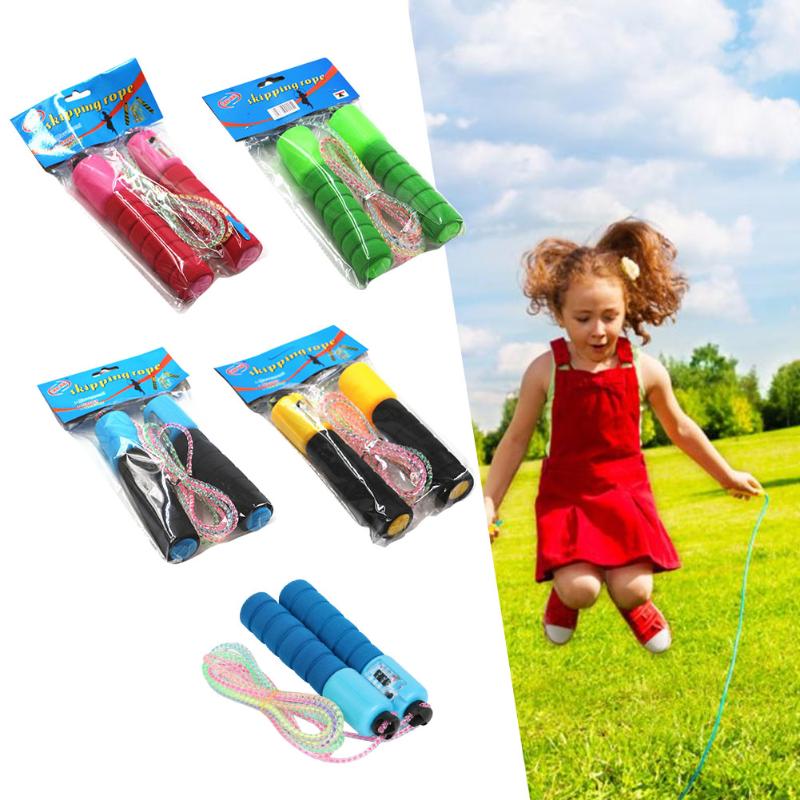 

Skipping Rope Digital Counter Foam Handle Fitness Sports Speed Jumping Jump Skipping Flexible Jump Ropes