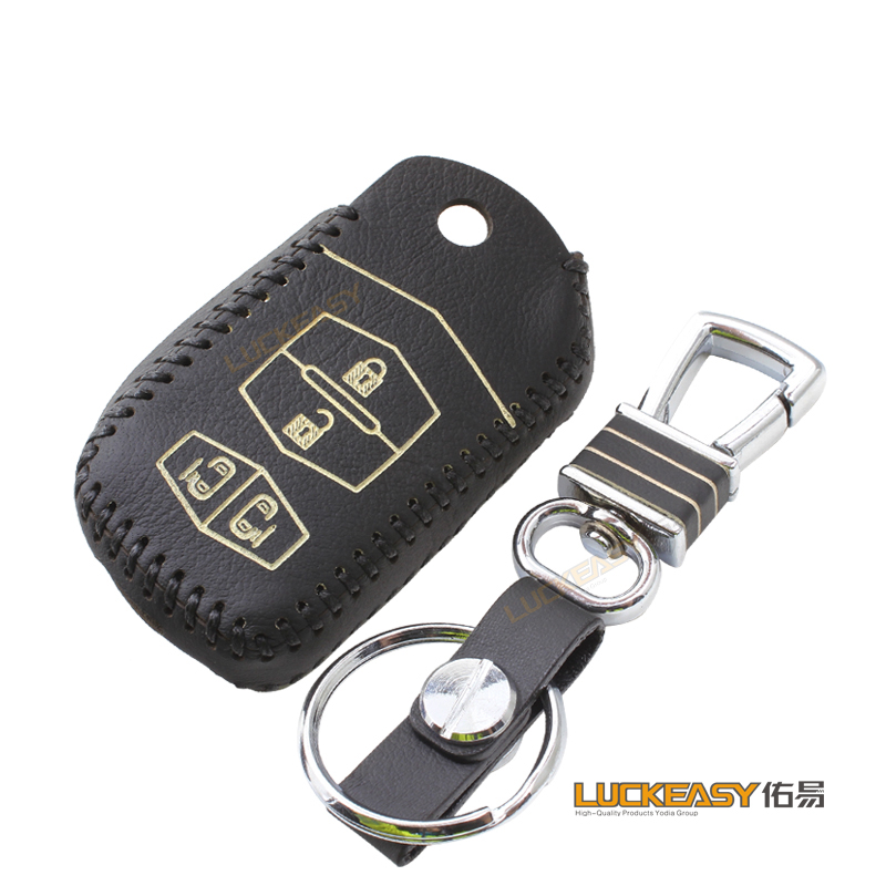 

leather key cover for Mazda Demio 2 3 5 6 M3 M5 M6 CX-5 CX7 CX9 RX8 MX5 Car Key bag/case wallet holder key2a, Sky blue