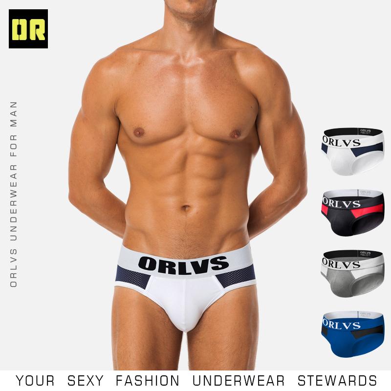

Men Underwear Sexy Men Briefs Breathable Mens Briefs Cueca Male Panties Underpants Underwear Comfortable, White