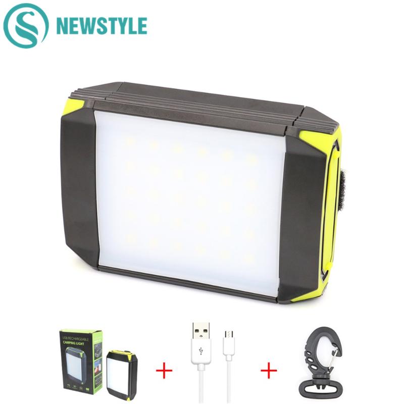 

30 LED Camping Lantern Light Flasher Mobile Power Bank USB Port Camping Tent Light Outdoor Portable Hanging Lamp