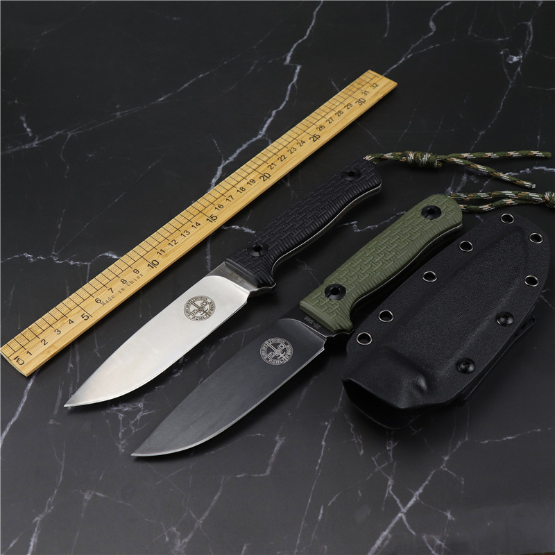 

No .1Outdoor camping hunting survival Tactical knife Multifunctional Fixed blade Straight knife Camping out