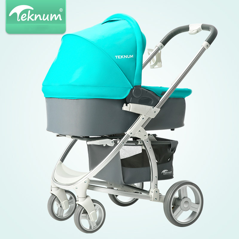 

Free shipping luxury stroller 3 in 1 or 2 in 1 transport fast portable folding travel high landscape stroller