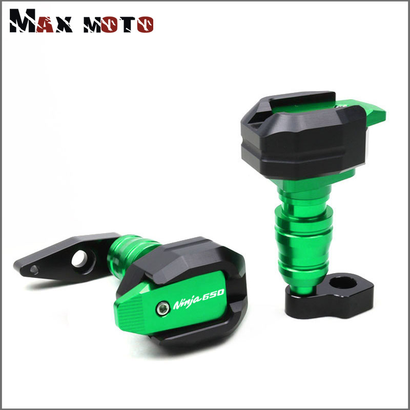

For NINJA650 NINJA 650 2012-2020 2020 2014 Motorcycle Falling Protection Frame Slider Fairing Guard Crash Pad Protector