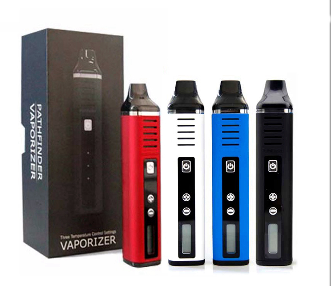 

Pathfinder 2 dry herb vaporizer pen herbal 200-428F hebe electronic cigarette Kit 2200mah vapor e cigar titan 2 Vape Pens