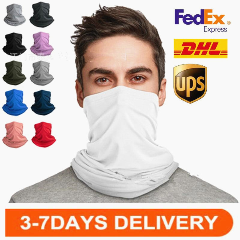 

US STOCK Cycling Scarves Unisex Magic Head Face Protective Mask Neck Gaiter Bike Tube Bandana Scarf Wristband Beanie Cap Outdoor Sports FY7026