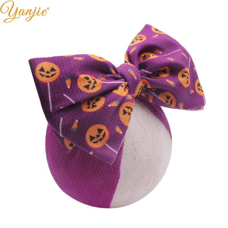 

Oversize Bows Halloween Headband 2020 New Festival Big Bow Turban For Kids Girls Hair Bands Hair Accessories Headwear