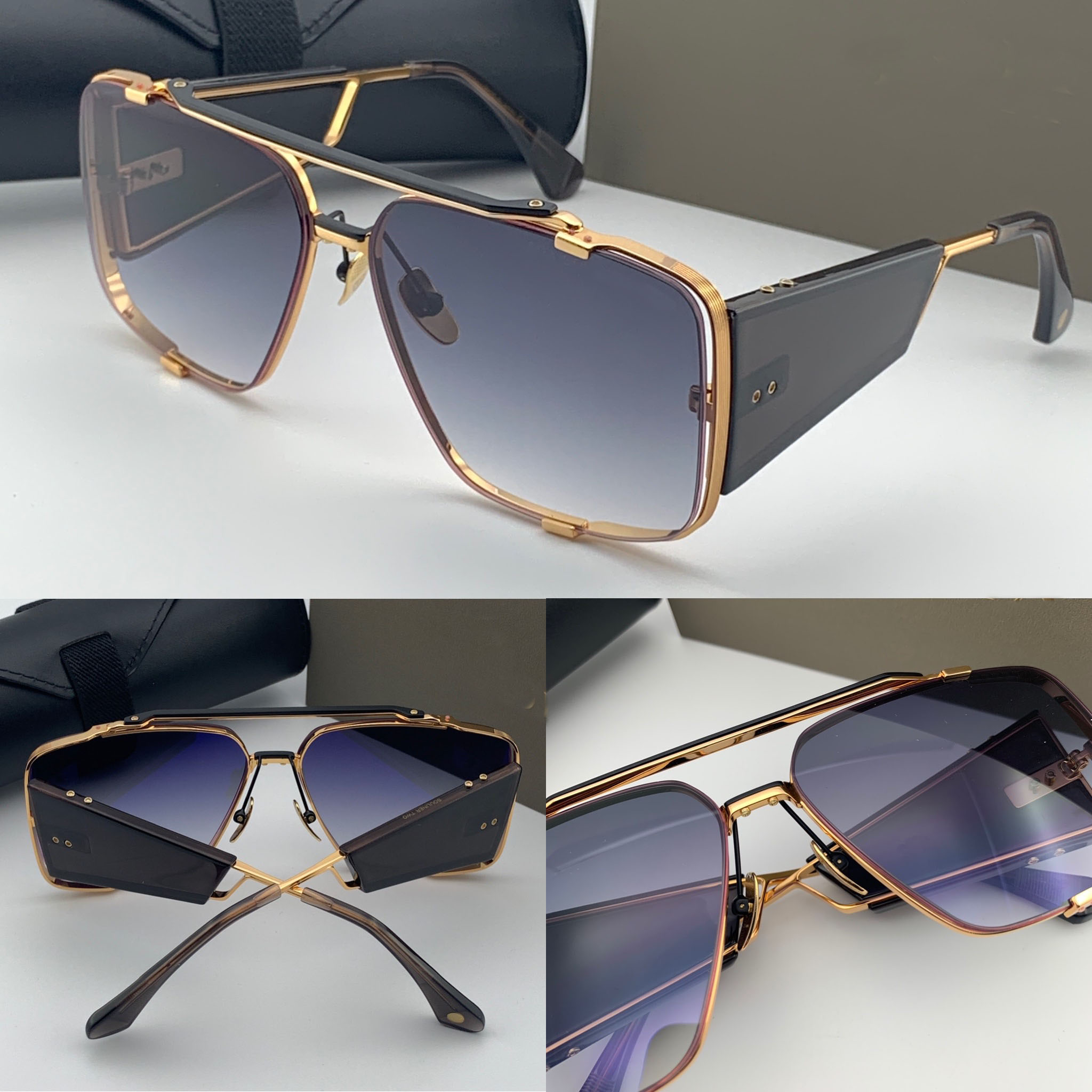 

design men sunglasses 136 retro eyewear fashion style square frame big legs UV 400 lens pop outdoor glasses