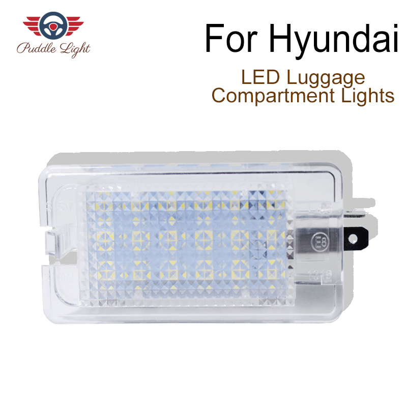

LED Luggage Compartment Trunk Boot Lights For Accent I30 Elantra Equus Genesis Veloster Sonata NF, As pic