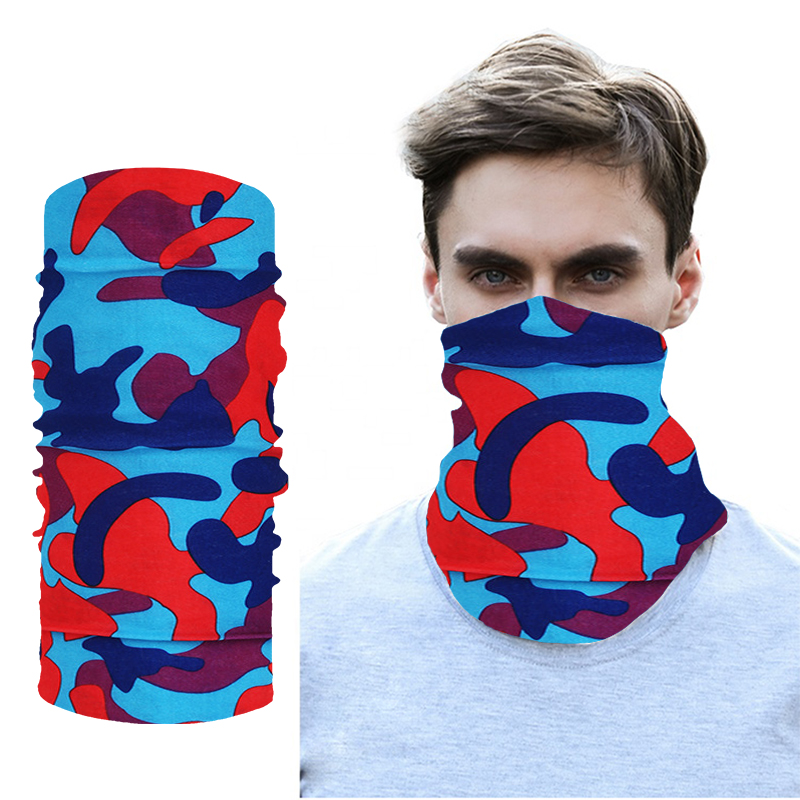 

Summer Cycling Scarfs Neck Gaiter Multifunction Camouflage Polar Fleece Camo Bandana Headwears Hiking Bandana Outdoors, B059