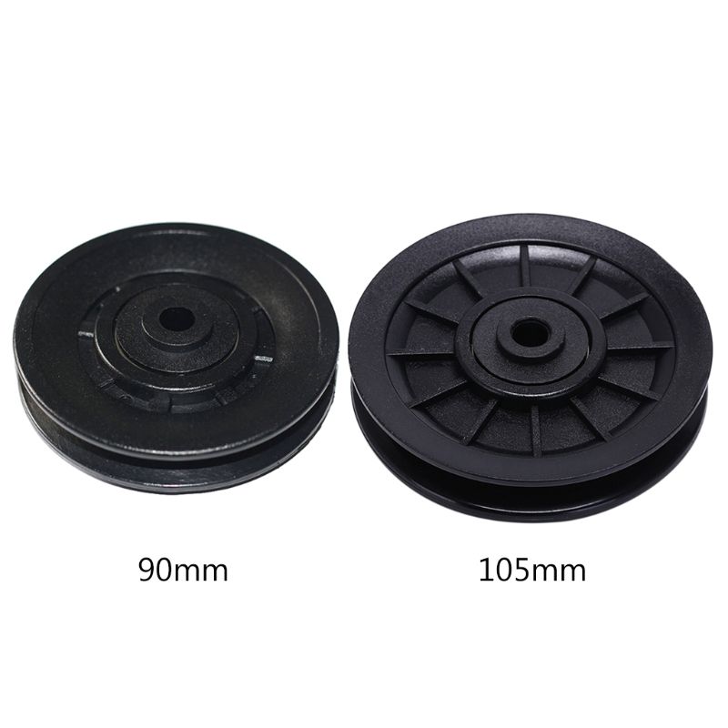

Durable Wearproof Nylon Bearing Pulley Wheel Cable Gym Fitness Equipment Accessories 90/105mm