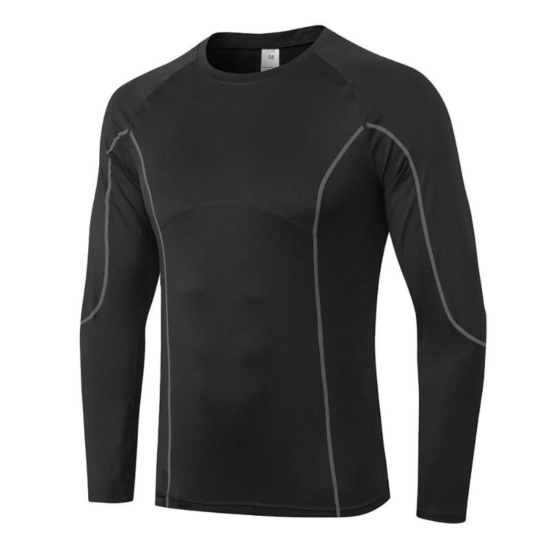 

Men' Sportswear Fitness Long-sleeved Tight-fitting Quick-drying Training