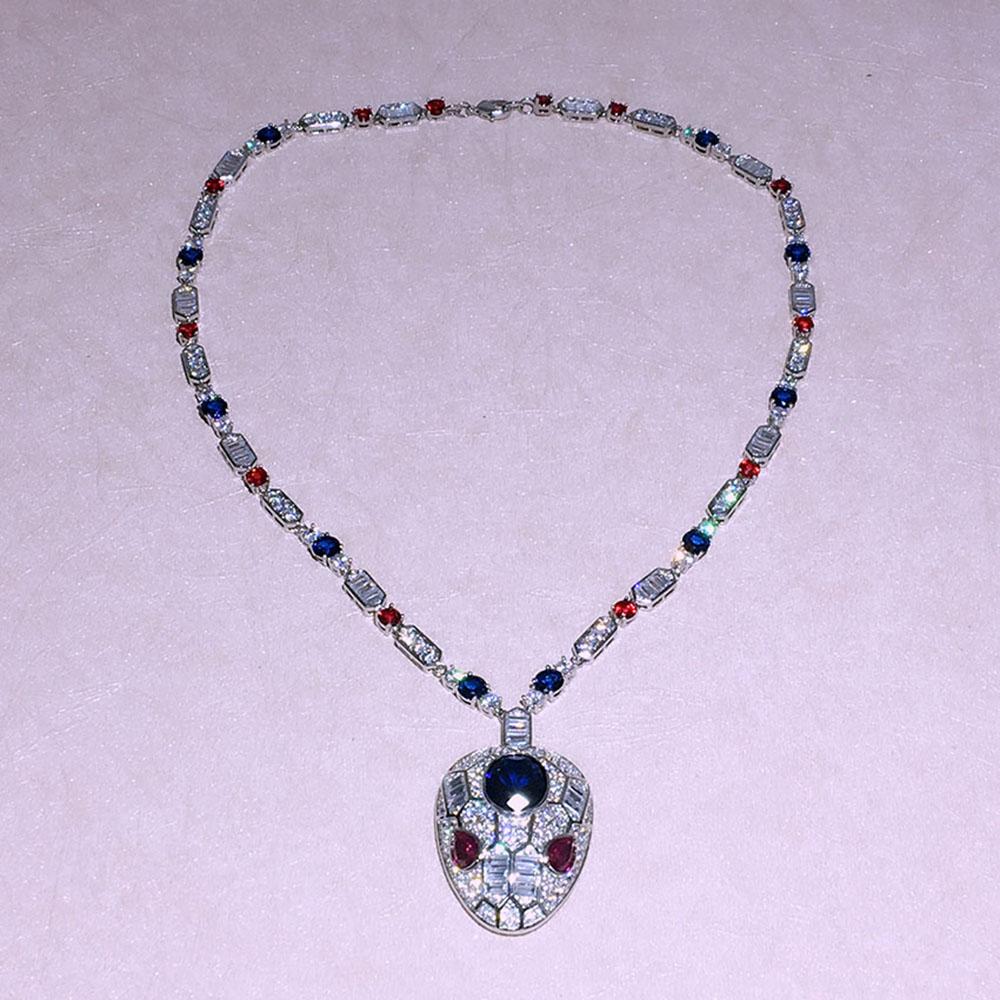 

Hot Popular python Necklace Top high quality Jewelry For Women Snake Pendants Necklace Necklace Fine Custom luxurious Jewelry Free shipping