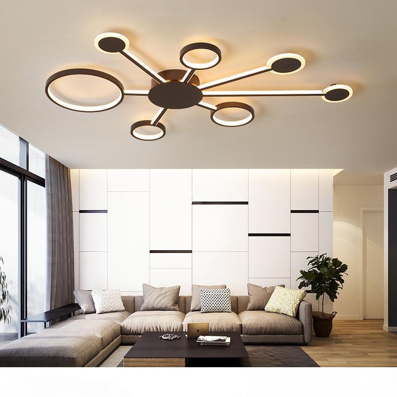 

Modern Led Ceiling Lights For living room lights Bedroom Study Room Home Coffee Color Finished Ceiling Lamp home lighting bedroom light