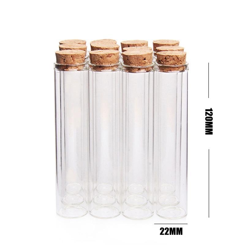 

Nice Pyrex Glass Bottle Sealed Soft Wooden Cover Herb Preroll Tube Tobacco Storage Case Container Cigarette Rolling Box Smoking Jar
