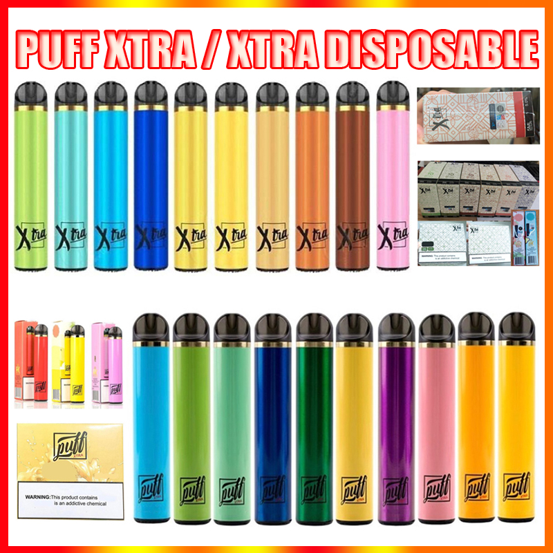 

Puff Xtra & Xtra Disposable Device Pod Kit 1500 Puffs Prefilled 5.0ml Cartridge Battery Vape Xtia Empty Pen