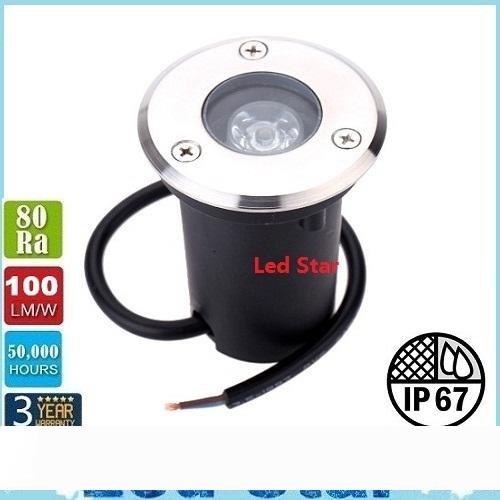 

Outdoor 3W DC 12V Garden LED Underground Lamps Landscape Light High-Power Tempered Glass Square IP67 Waterproof LED Lamp