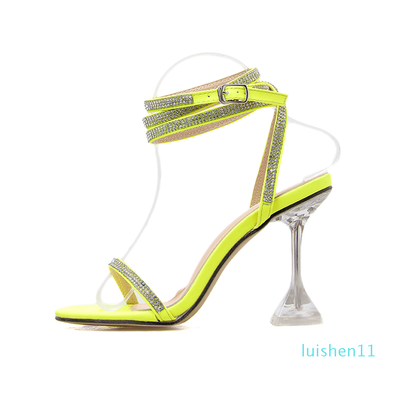 perspex heels sale