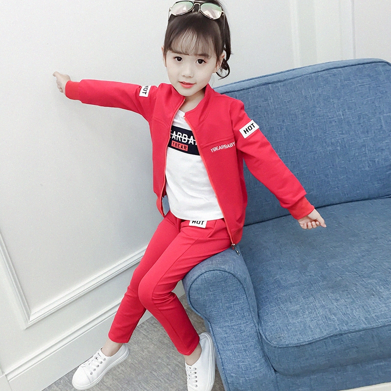 little girl jogging suits