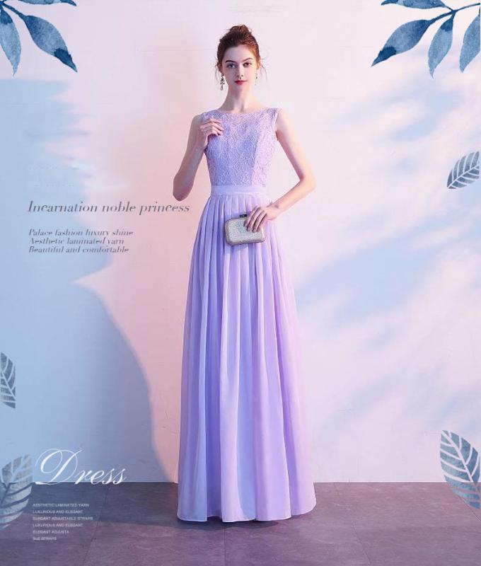 

New 2020 Women' Women' Intellectual Elegant Evening Lace Printed Strapless Sleeve Dress, A as picture
