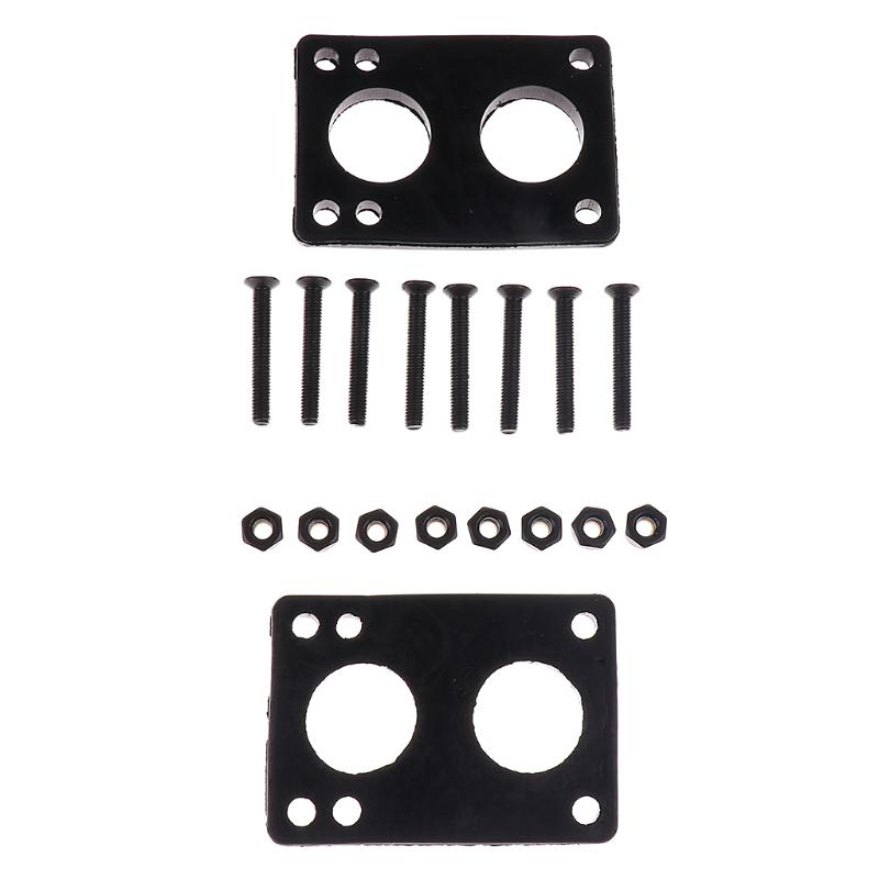 

Skateboard Riser Pads Longboard Hardware Screw Tool 3mm Pad+6mm Pad, As pic