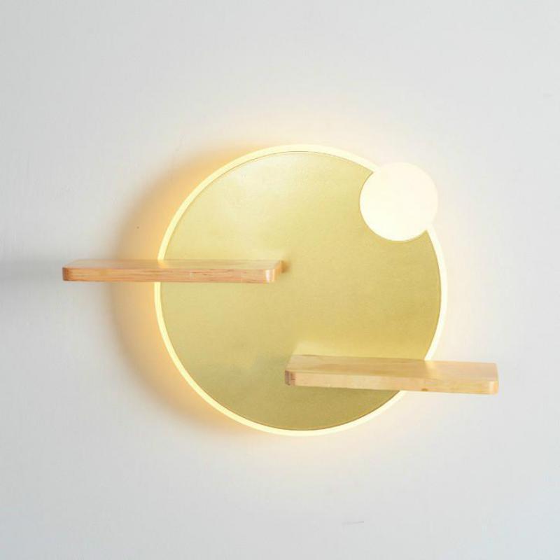 

Creative Mobile Led Wall Light Phone Charging Bedside Living Room Wall Lamp Post Modern Black Gold LuxuryIndoor Lighting