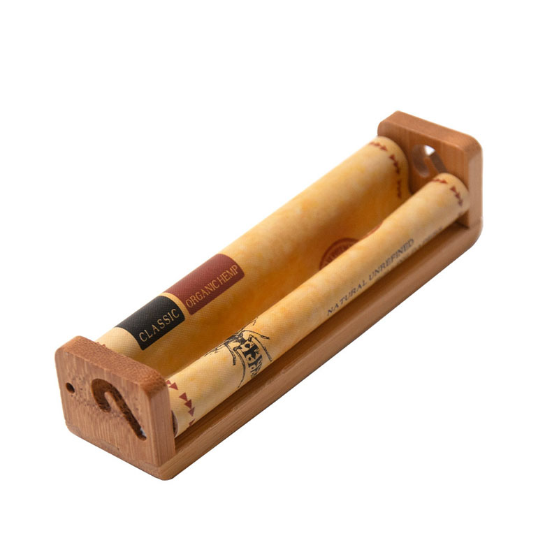 

New 110 Mm Bamboo Cigarette Maker, Wholesales Manual Cigarette Rolling Machine