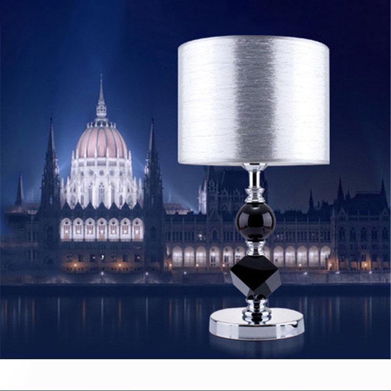 

European table lamp Hotel living room bedroom bedside lamp Modern minimalist decorative crystal table lamp LR011