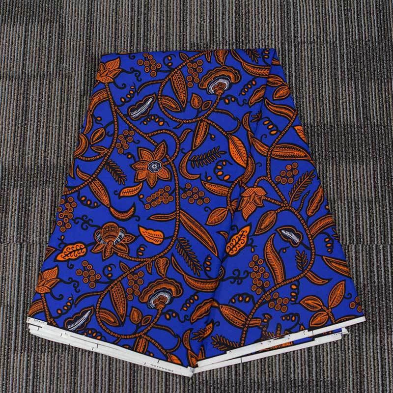 

Ankara African Prints Batik Real Wax fabric Africa sewing Wedding Dress Material Polyester High Quality 3 Yards, Black;white