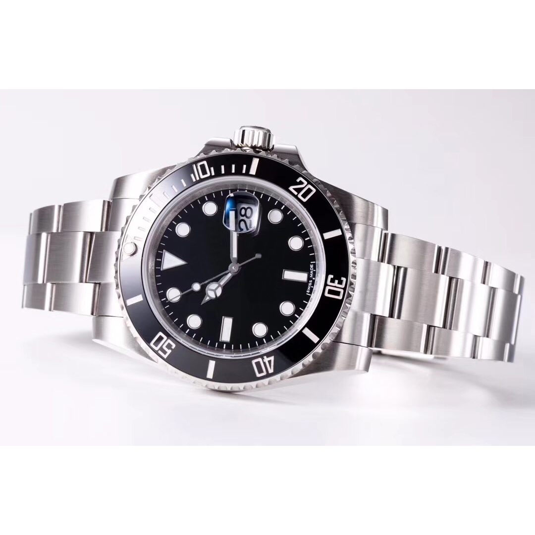 

Mens Watch Automatic Mechanical Watches 2813 Movement Ceramic Bezel 50meters Waterproof Fashion Business Watches Sport Wristwatch 40mm, As pictrue