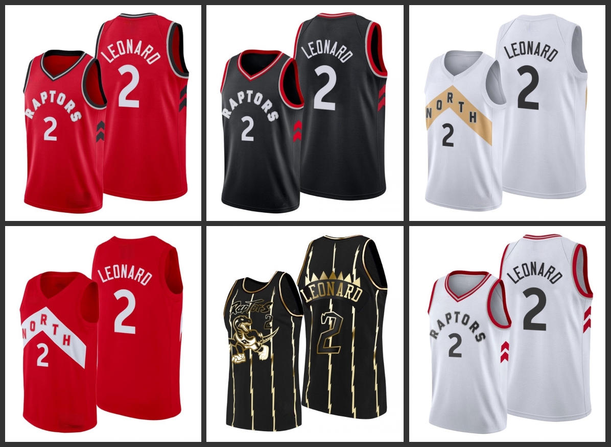 

Toronto Raptors Kawhi Leonard Men City Basketball Jersey, Black