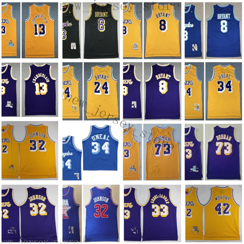 

Cheap Wholesale Retro Stitched Jersey Mens Top Quality White Yellow Purple Black Blue Jerseys Size  M L XL XXL, As picture