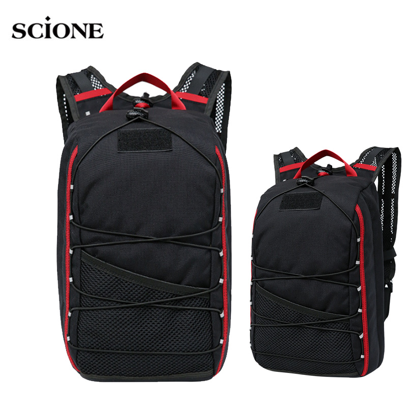 

20L Molle Tactical Backpack Oxford Hiking Bicycle Backpacks Outdoor Sports Cycling Climbing Camping Bag Army XA220A, 3l water bag