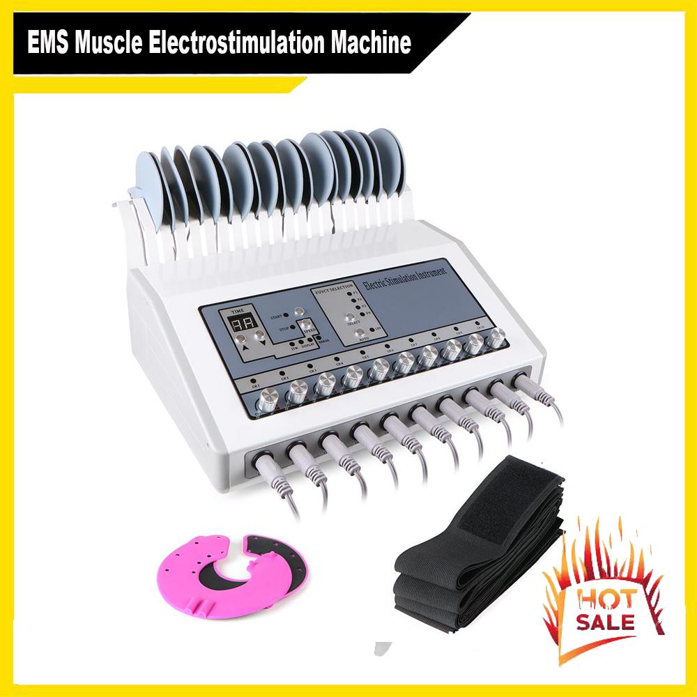 

Weight Loss Electrostimulation Slimming Machine Russian Waves ems Electric Muscle Stimulator Home Use Beauty Salon Equipment