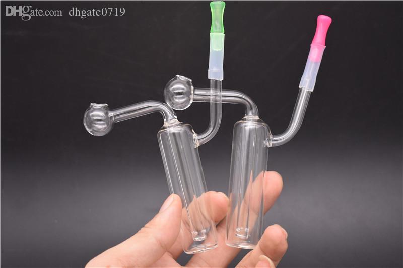 

Small glass water bongs Oil Burner pipe heady Water oil rig Bong think glass smoking pipes