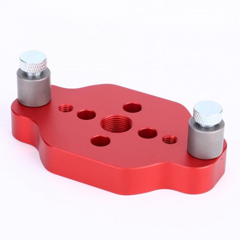 

Woodworking Straight Hole Positioner Aluminum Alloy DIY Drill Guide for Carpenter Straight Hole Positioner Punching Tool