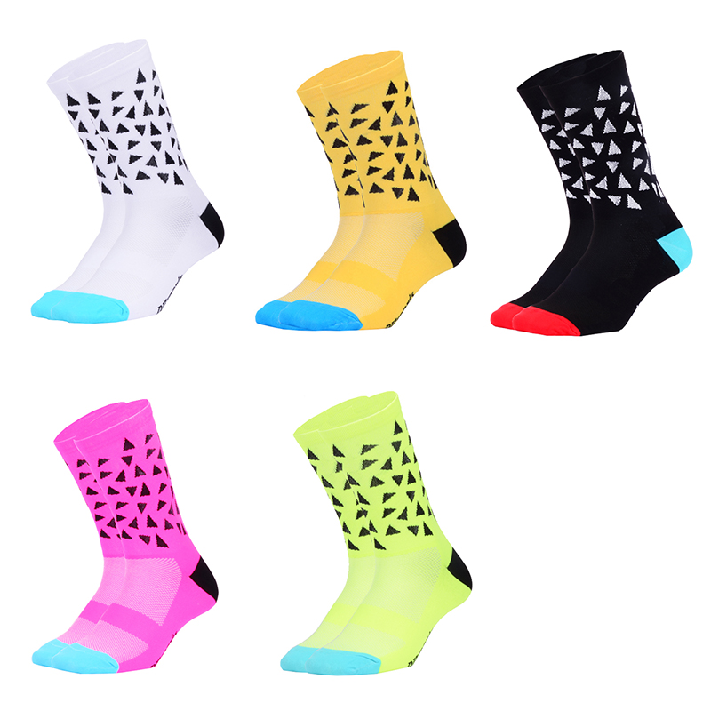 

Professional Cycling Socks for Men Women Bicycle Outdoor Bike Riding Socks Climbing Running Racing Compression Sport Sock, Green