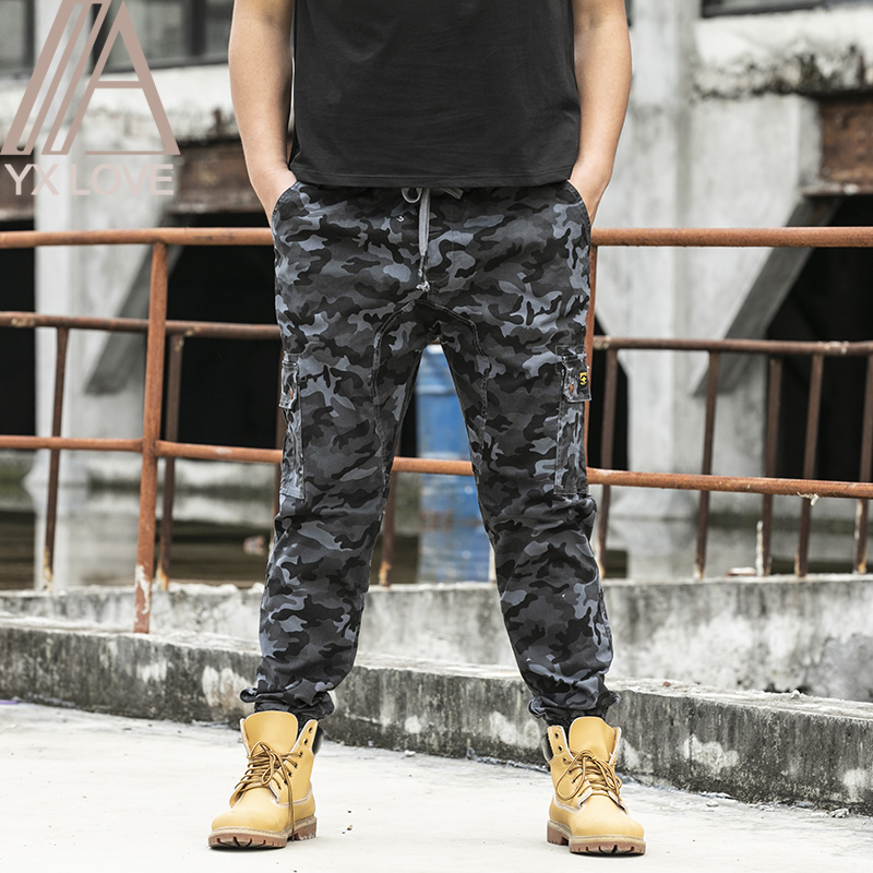 

Pants Man -7XL Large Size Harem Trousers Loose Comfortable Elastic Waist Classic Hip Hop Punk Causal Daily Clothes, 557