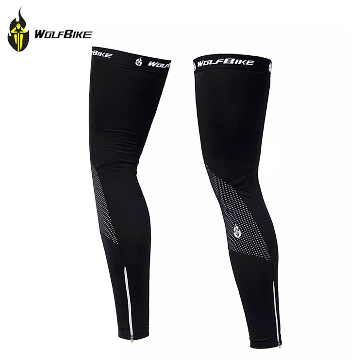 

WOLFBIKE Motorcycle Winter Compression Knee Pad Protector Leg Sleeves Outdoor Sports Safety Soccer Running Leggings