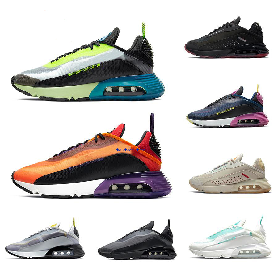 

2090 New Brand Trainers Runners Cushions Running Shoes for Men Women Triple s Black White Bred Oreo Silver Pink 2090s Designer Sneakers, Color 11