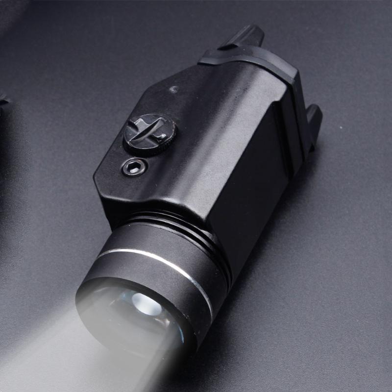 

Sofirn GL01 Mounted Tactical Light IPX7 Lightweight Compact High Lumen With Strobe CR123A Cree XML2 Boro Float Glass