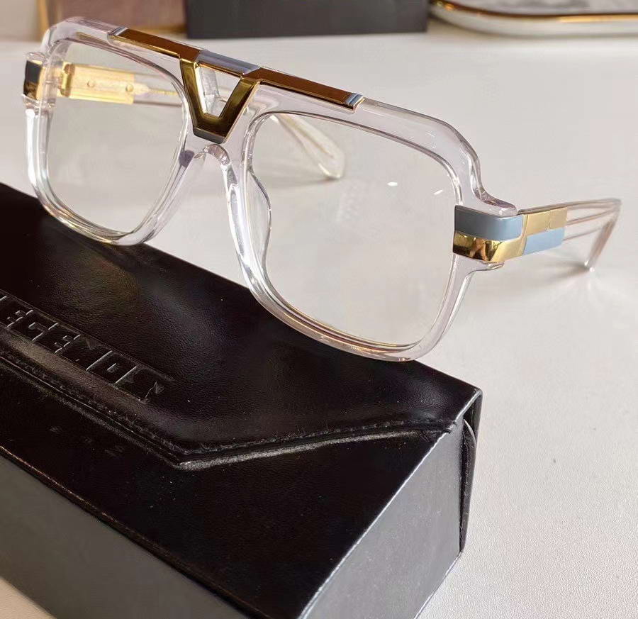 

LEGENDS 664 Eyeglasses Frame Clear Lens 58mm Men Fashion Square Sunglasses Glasses Sun Shades wth Box