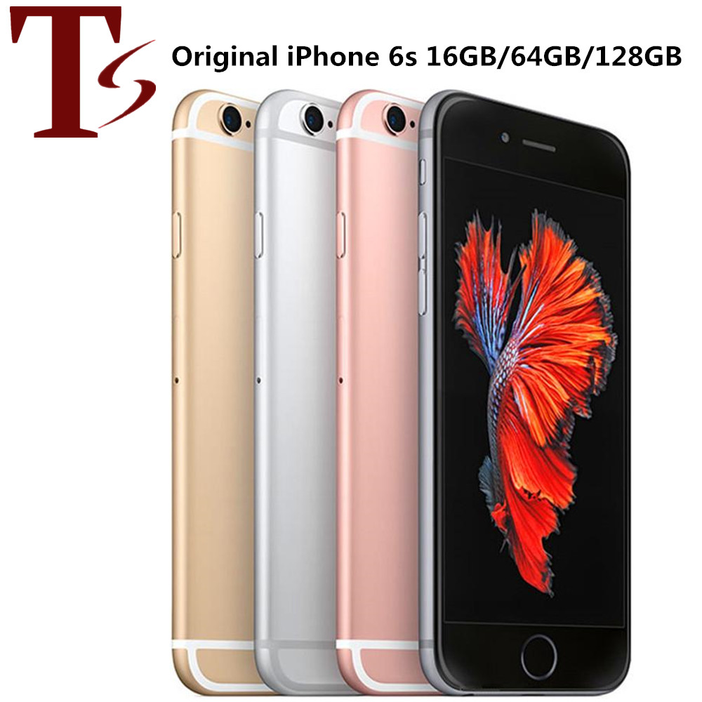 

Refurbished Original Apple iPhone 6S 4.7 inch With Fingerprint IOS A9 16/32/64/128GB ROM 12MP Unlocked 4G LTE Phone, White