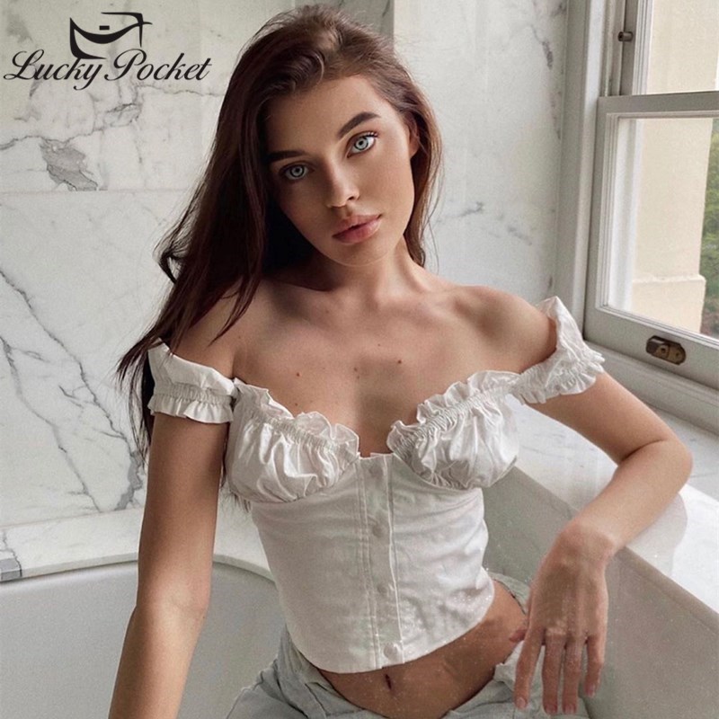 

2020 Female Summer Fashion Solid Color High Street Cotton T-Shirt Women New White Crop Tees Ladies Pink Sexy Short Tops ML56