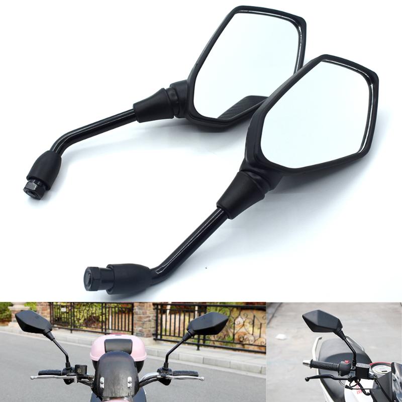 

Universal 10mm Motorcycle Rearview Mirror Black Side Mirror For YZF600R YZF750 YZF1000 R XJR1300 FJR1300 XTZ1200
