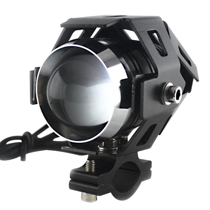 

Cross-Border Hot Large-Sized LED Lamp Motorcycle Headlight U5 Laser Gun Electric Scooter External Headlight