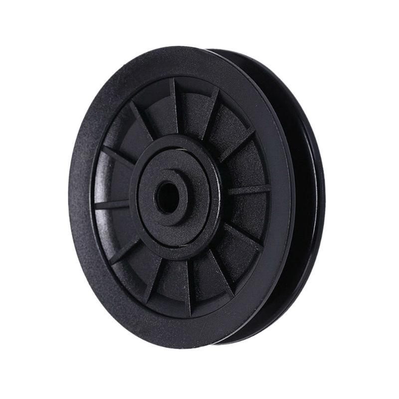 

Universal Pulley Wheel Fitness Equipment Gym Safe Durable Round Cable Part Wear Resistance Nylon Bearing Waterproof