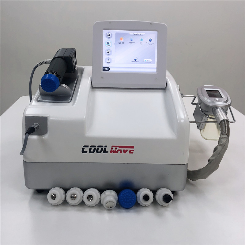 

Portable criolipolise cool waves slimming machine with anti-cellulite shockwave system for cellulite reduction and weight loss